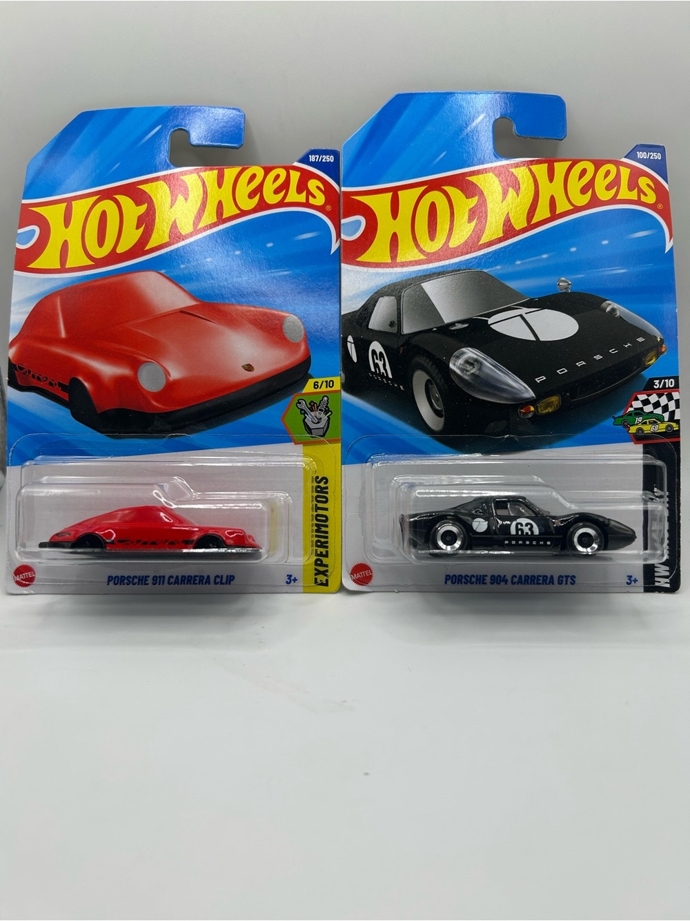 Hot Wheels Porsche 911 Carrera Clip & Porsche 904 Carrera GTS Bundle 🔥🛞